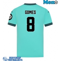 Wolves Joao Gomes #8 Replica Away Shirt 2025-26 Short Sleeve